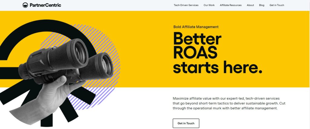 PartnerCentric Homepage