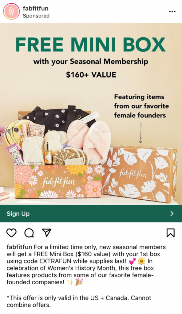 fabfitfun_ad copywritig