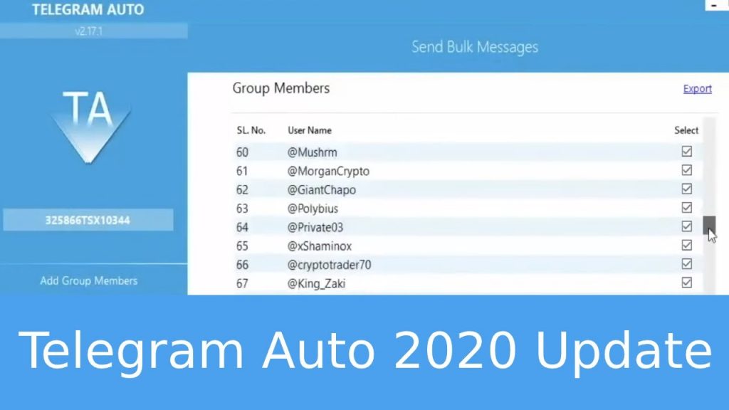 telegram auto