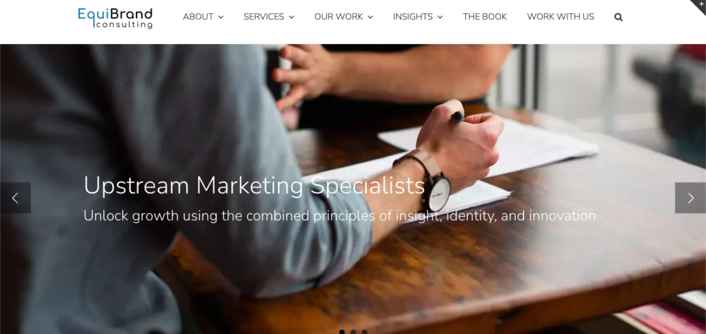 EquiBrand homepage