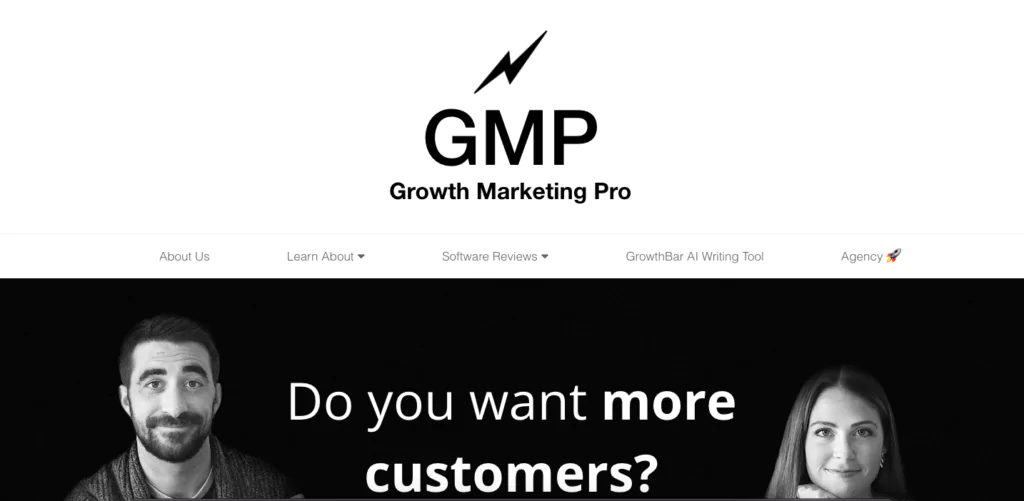 Growth Marketing Pro homepage