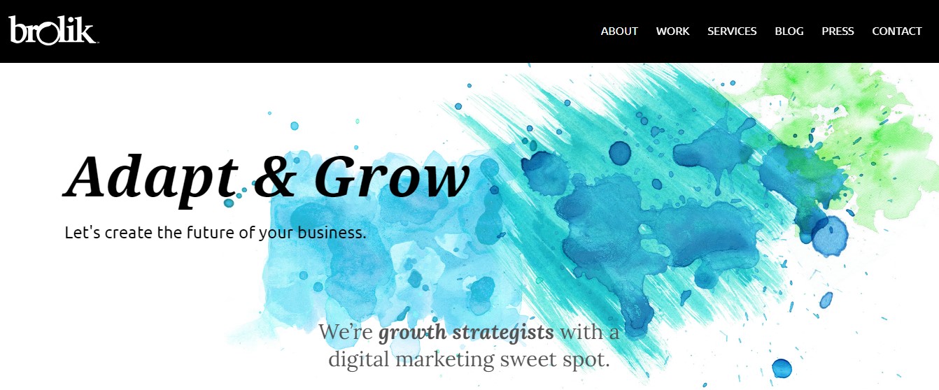 Brolik homepage