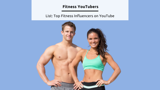 Stock feature image from Canva - Fitness YouTubers