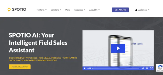 Spotio_ Best AI Sales Tools for Sales