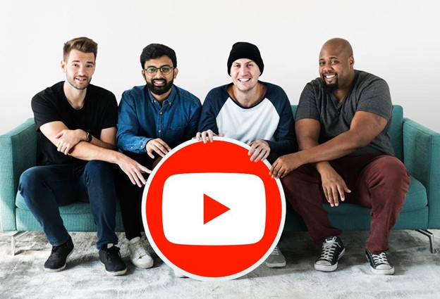 An image showing a group of YouTube Influencers