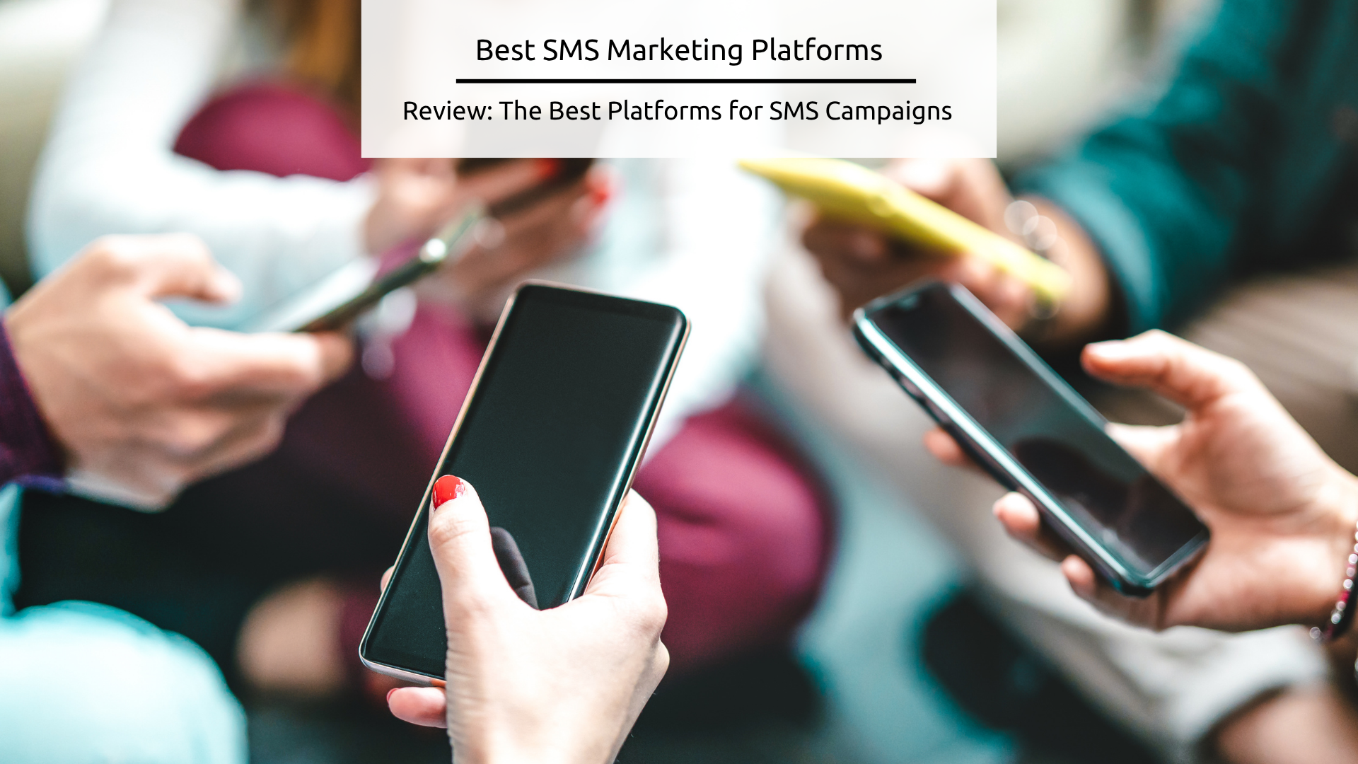 Stock feature image from Canva - SMS Marketing Platforms