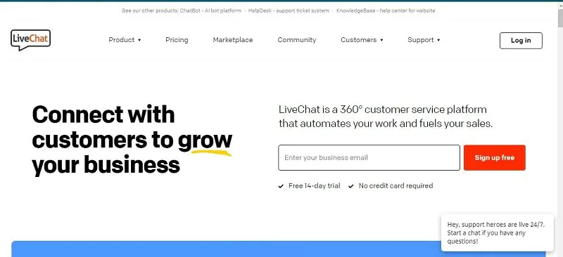 livechat review
