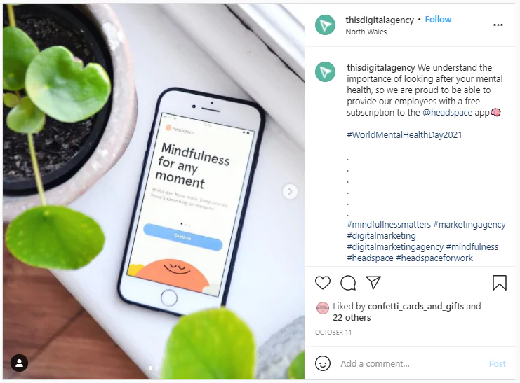 Employee rewards - meditation app subscription
