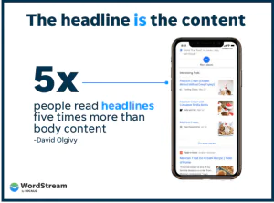 Headlines for Ecommerce copywriting