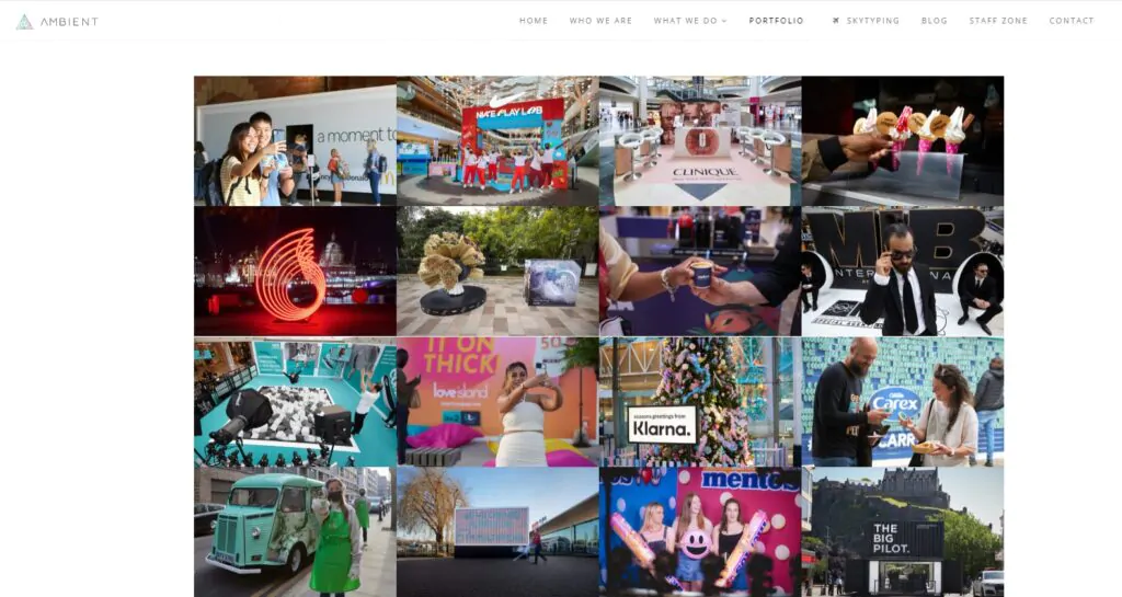 Ambient Homepage