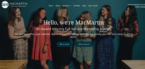 MacMartin Outreach Agency Homeapge