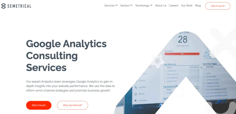 Semetrical homepage