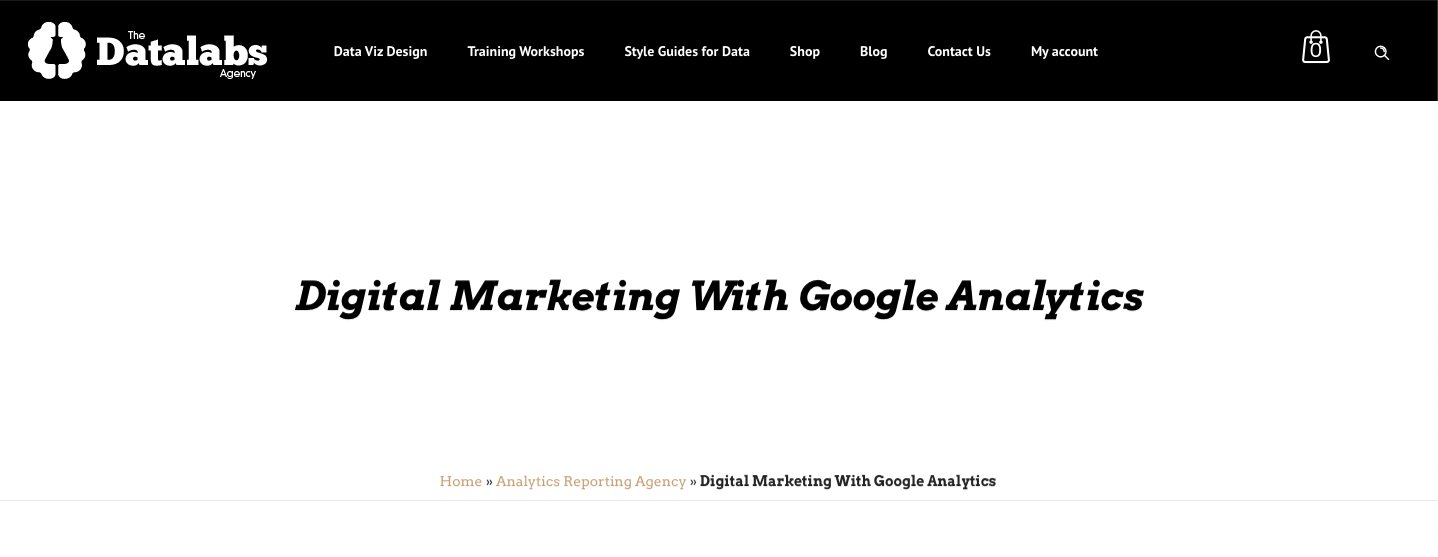 The Datalabs Agency homepage