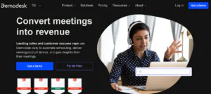 Demodesk Homepage
