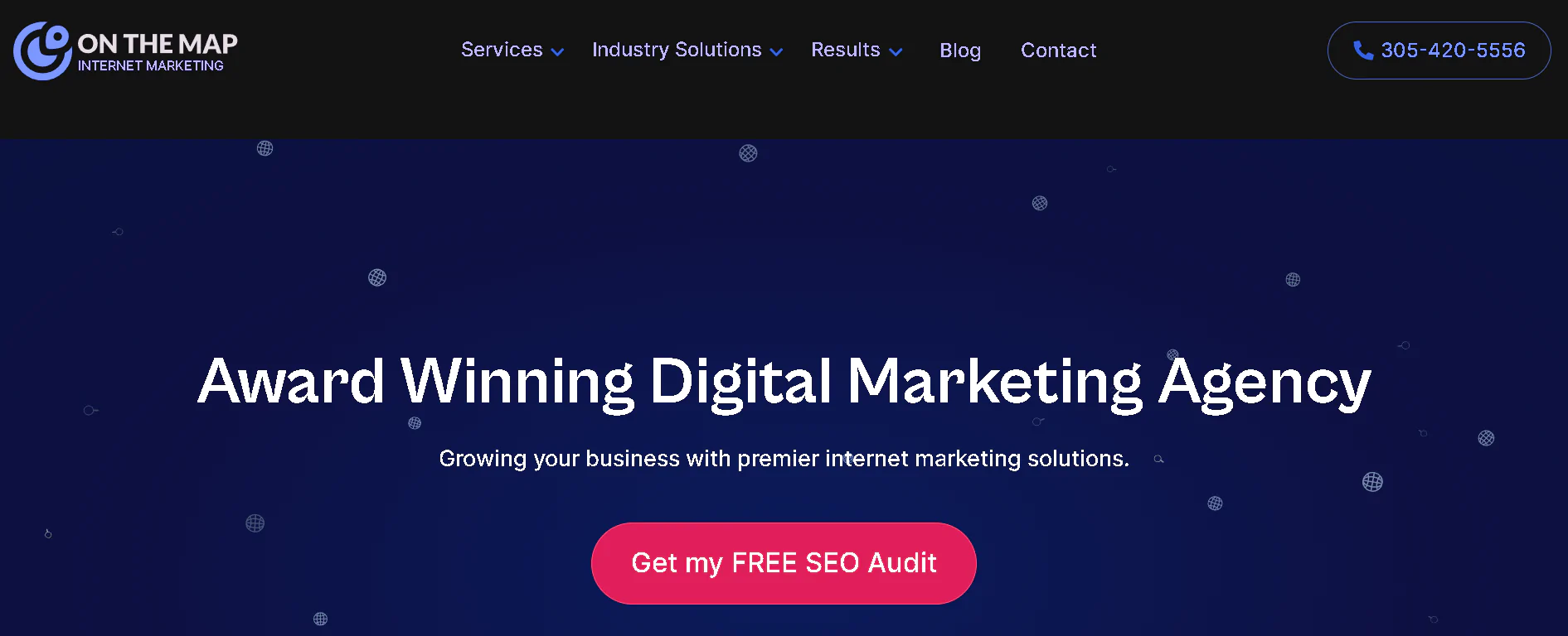 On The Map Marketing Homepage