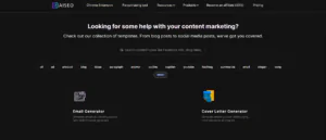 AISEO Homepage - Best AI email generators