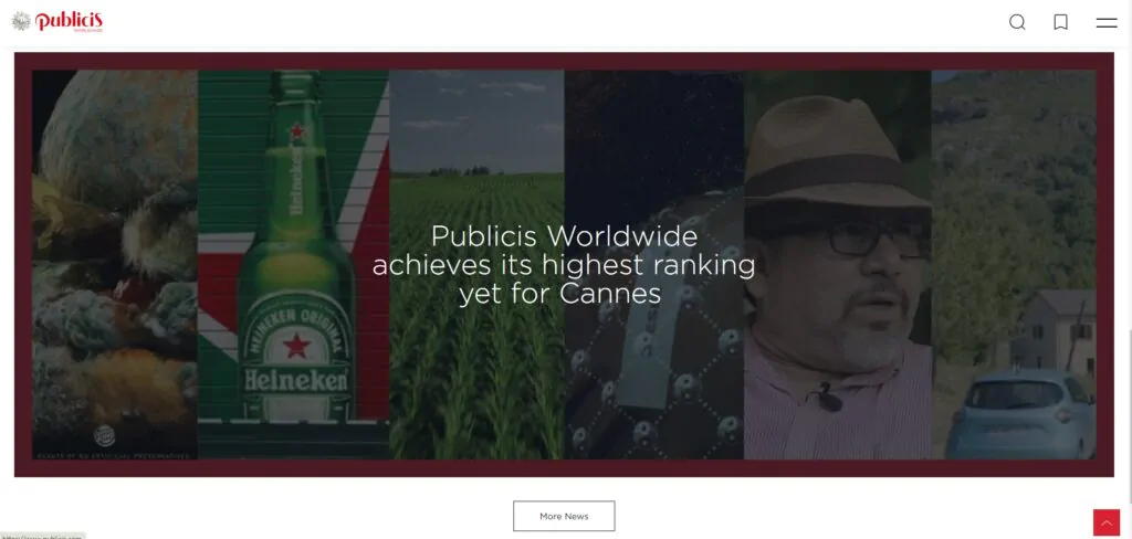 Publicis Worldwide Homepage