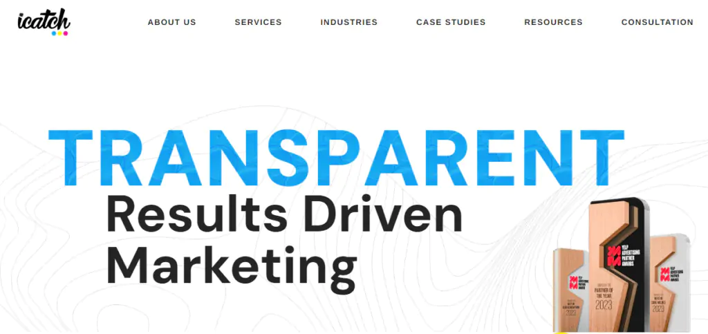 iCatch Agency Homepage