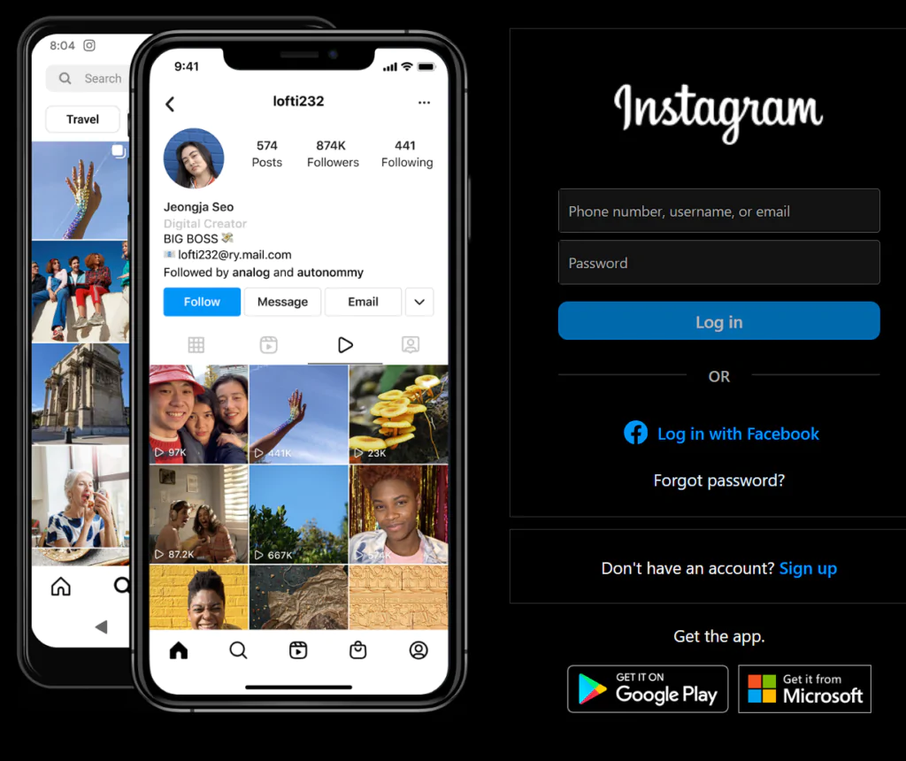 Instagram Homepage - a TikTok alternative
