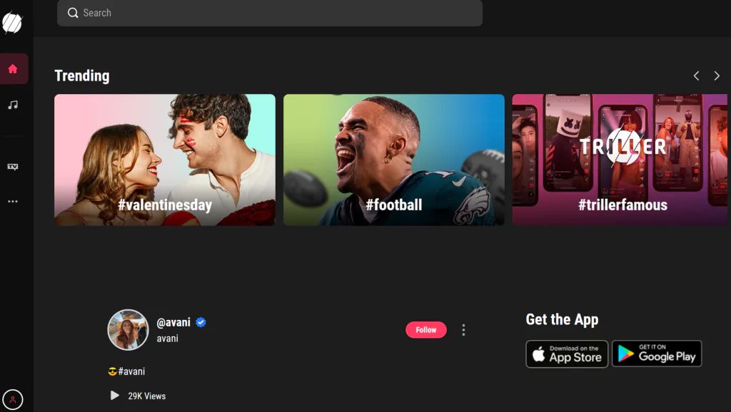 Triller Homepage