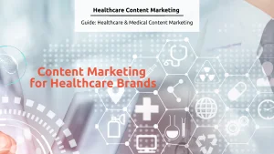 Feature image from Canva for Healthcare content marketing